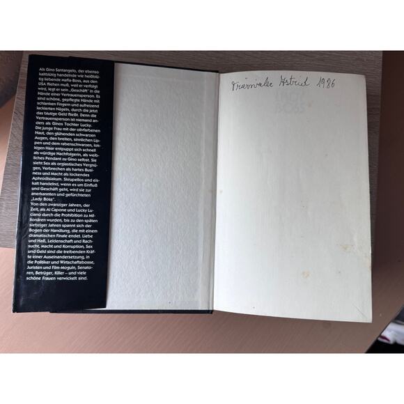 Lady Boss by Jackie Collins Hardcover - German Edition 1983 - Picture 6 of 7